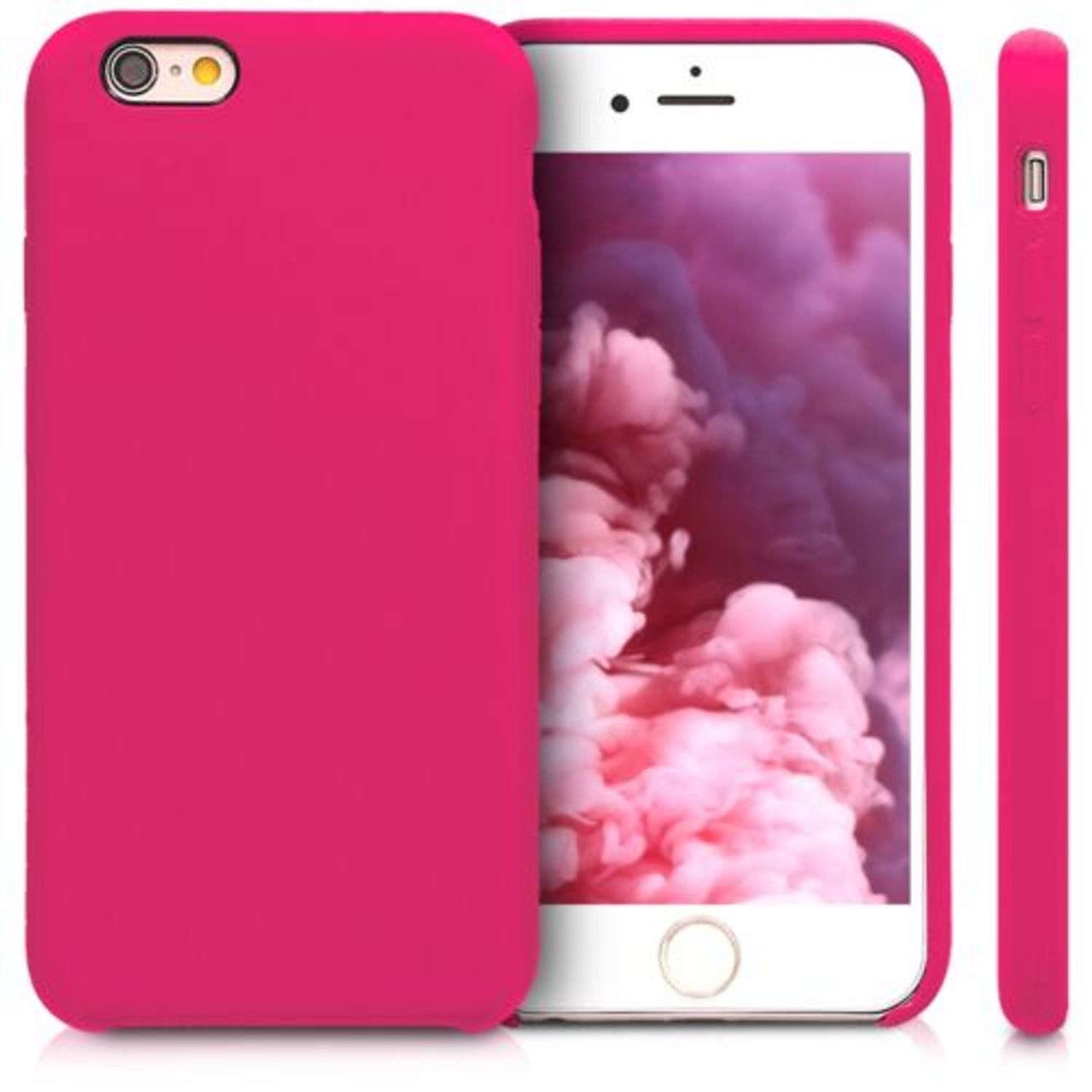 Husa pentru Apple iPhone 6/iPhone 6s, Silicon, Roz, 40223.08 fotografia produsului View 2 L