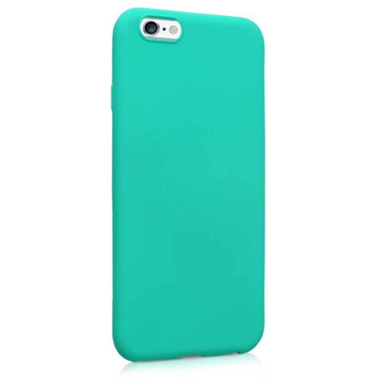Husa pentru Apple iPhone 6/iPhone 6s, Silicon, Verde, 43410.126 fotografia produsului View 8 L