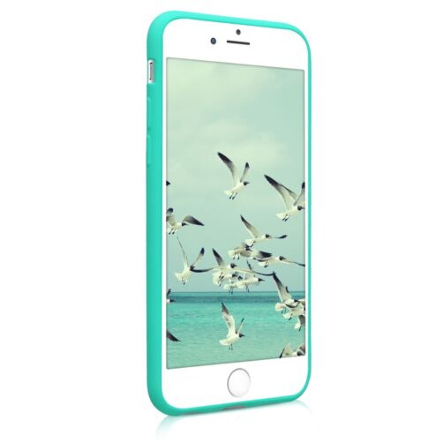 Husa pentru Apple iPhone 6/iPhone 6s, Silicon, Verde, 43410.126 fotografia produsului View 3 L