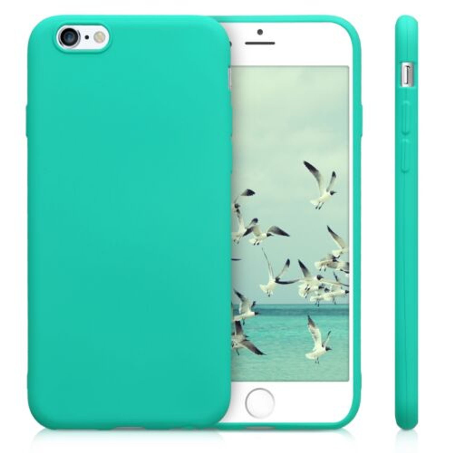 Husa pentru Apple iPhone 6/iPhone 6s, Silicon, Verde, 43410.126 fotografia produsului View 2 L