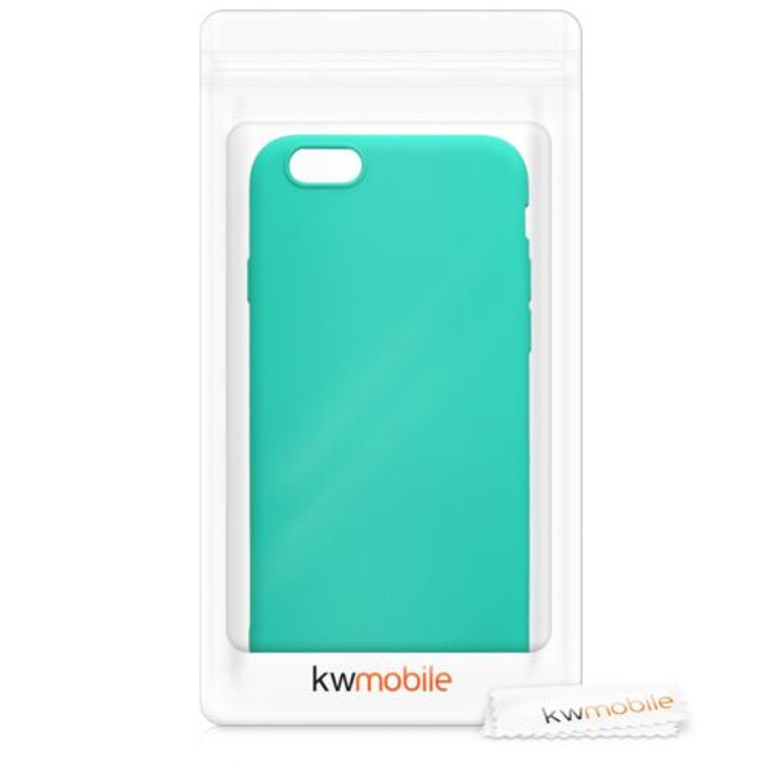 Husa pentru Apple iPhone 6/iPhone 6s, Silicon, Verde, 43410.126 fotografia produsului View 7 L