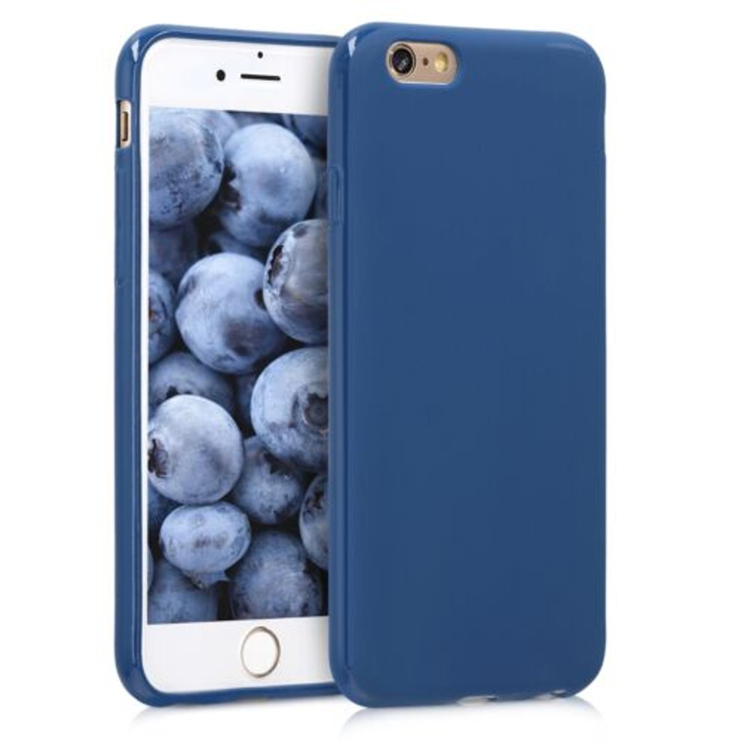 Husa pentru Apple iPhone 6/iPhone 6s, Silicon, Albastru, 35176.116 fotografia produsului