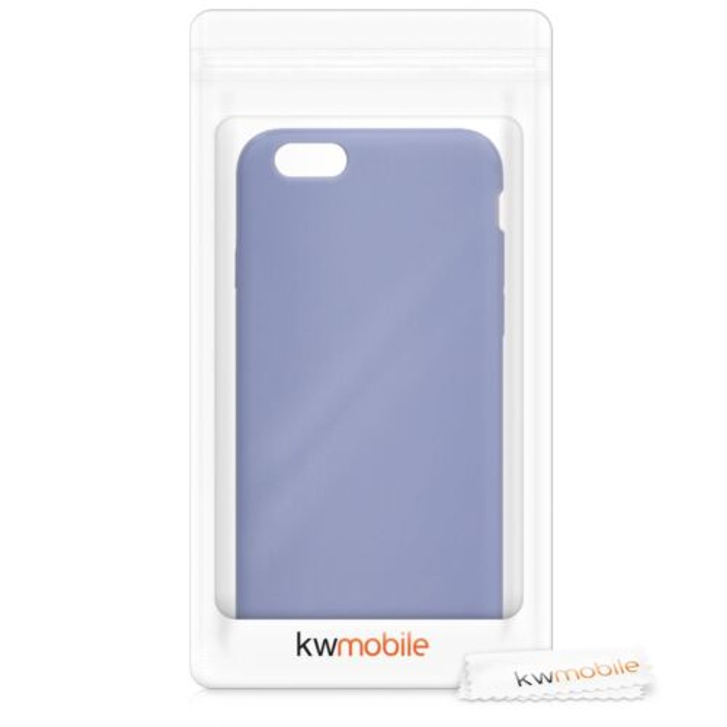 Husa pentru Apple iPhone 6/iPhone 6s, Silicon, Mov, 35176.130 fotografia produsului View 2 L