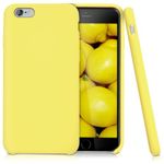 Husa pentru Apple iPhone 6/iPhone 6s, Silicon, Galben, 40223.30 fotografia produsului View 2 S