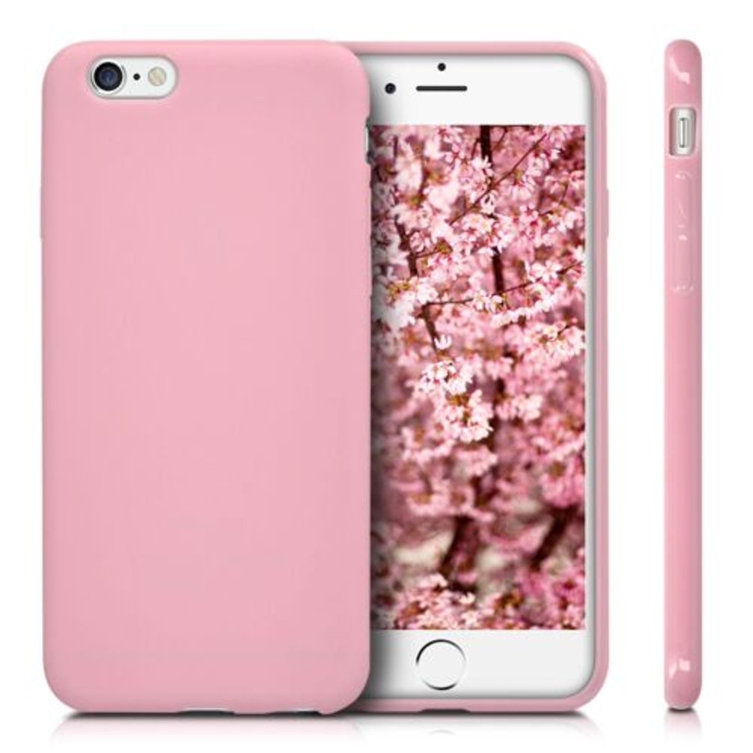 Husa pentru Apple iPhone 6/iPhone 6s, Silicon, Roz, 35176.10 fotografia produsului View 2 L