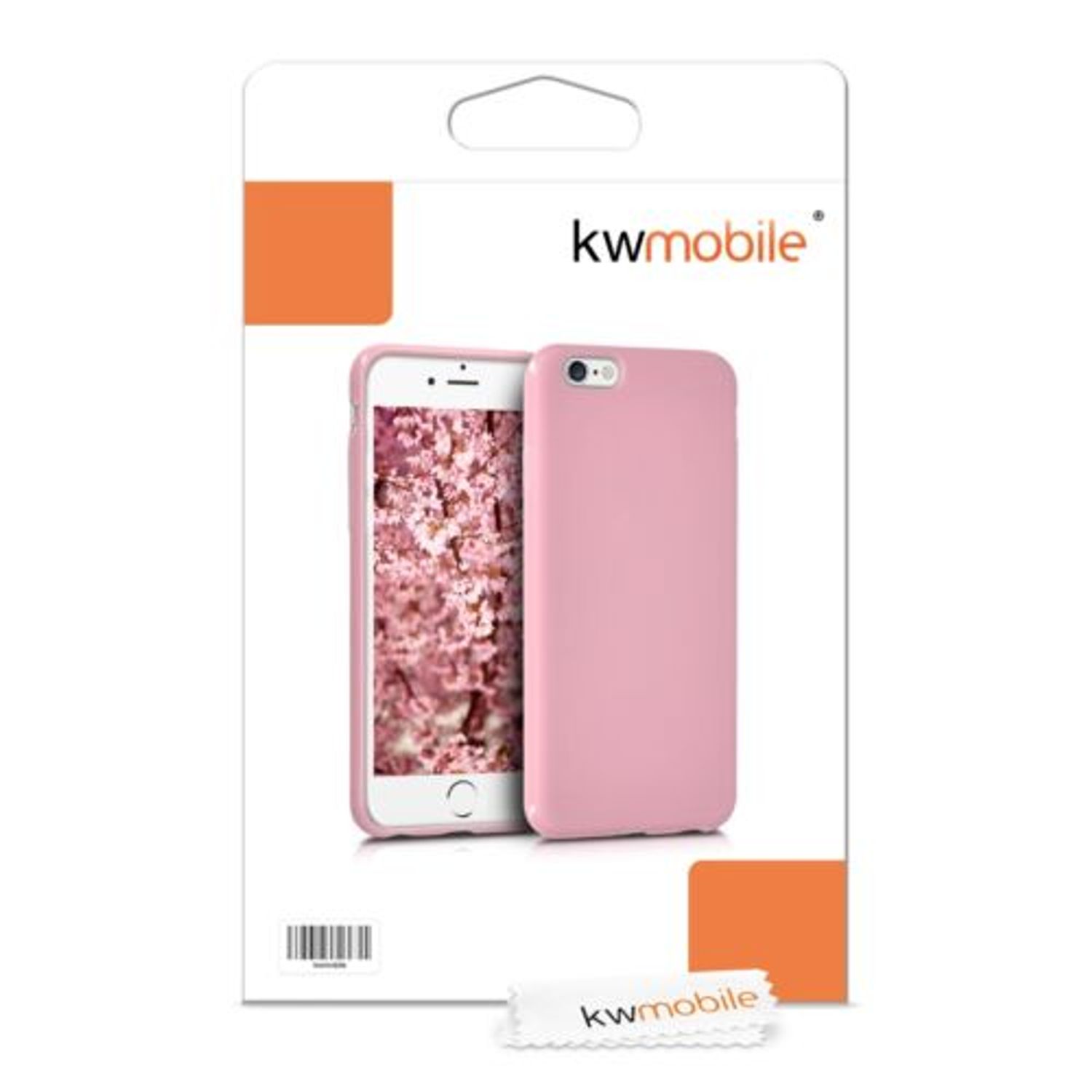 Husa pentru Apple iPhone 6/iPhone 6s, Silicon, Roz, 35176.10 fotografia produsului View 7 L