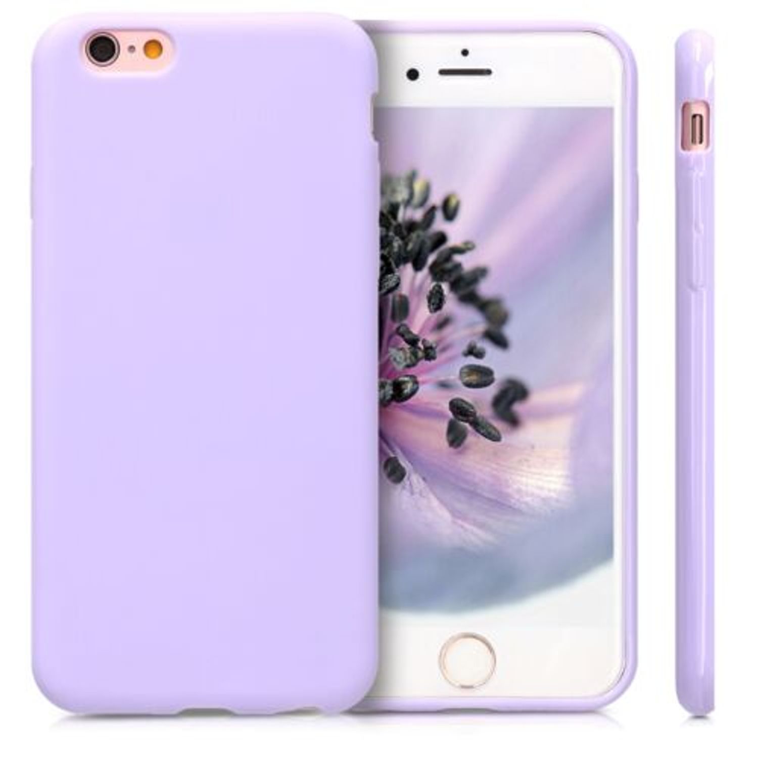 Husa pentru Apple iPhone 6/iPhone 6s, Silicon, Mov, 35176.108 fotografia produsului View 2 L
