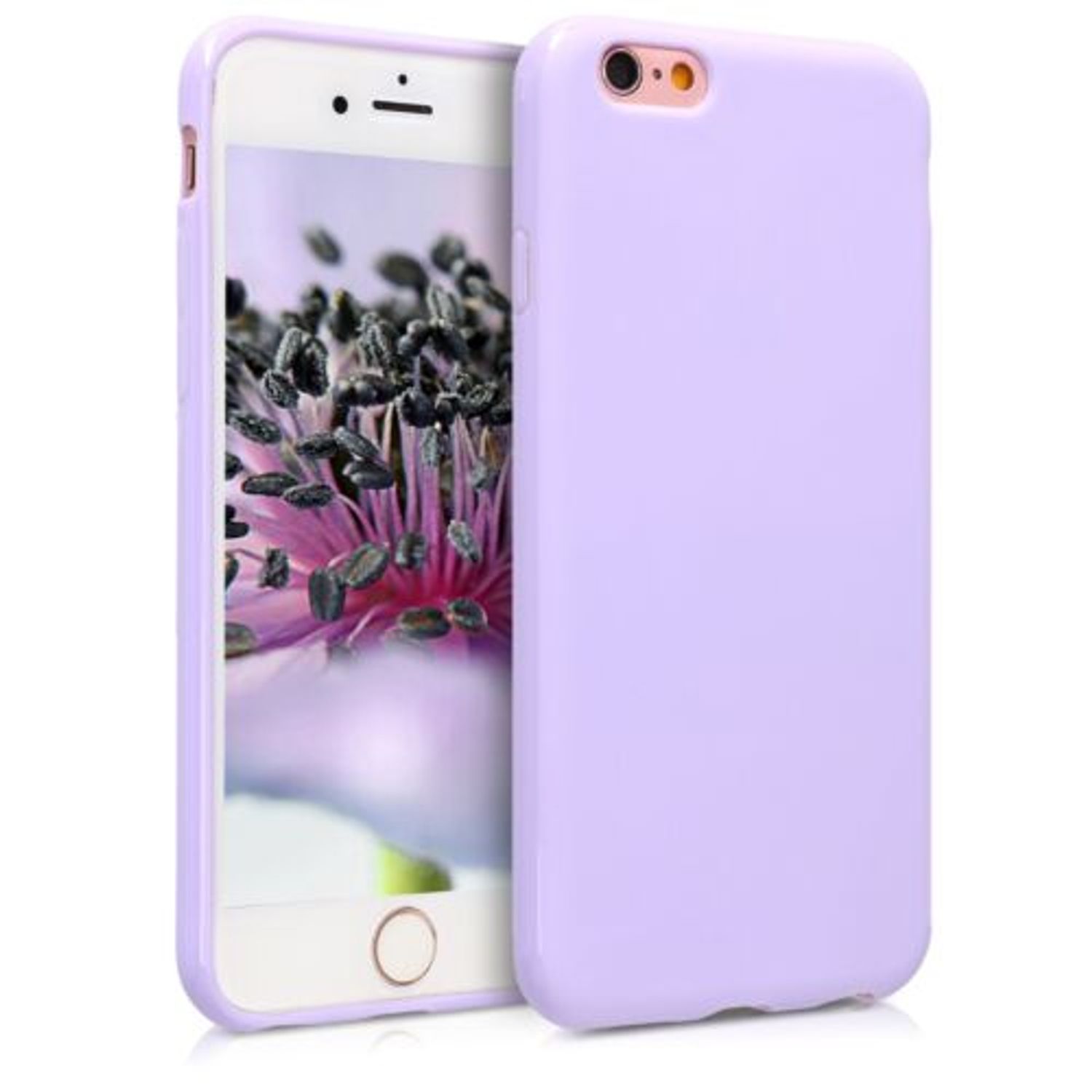 Husa pentru Apple iPhone 6/iPhone 6s, Silicon, Mov, 35176.108 fotografia produsului