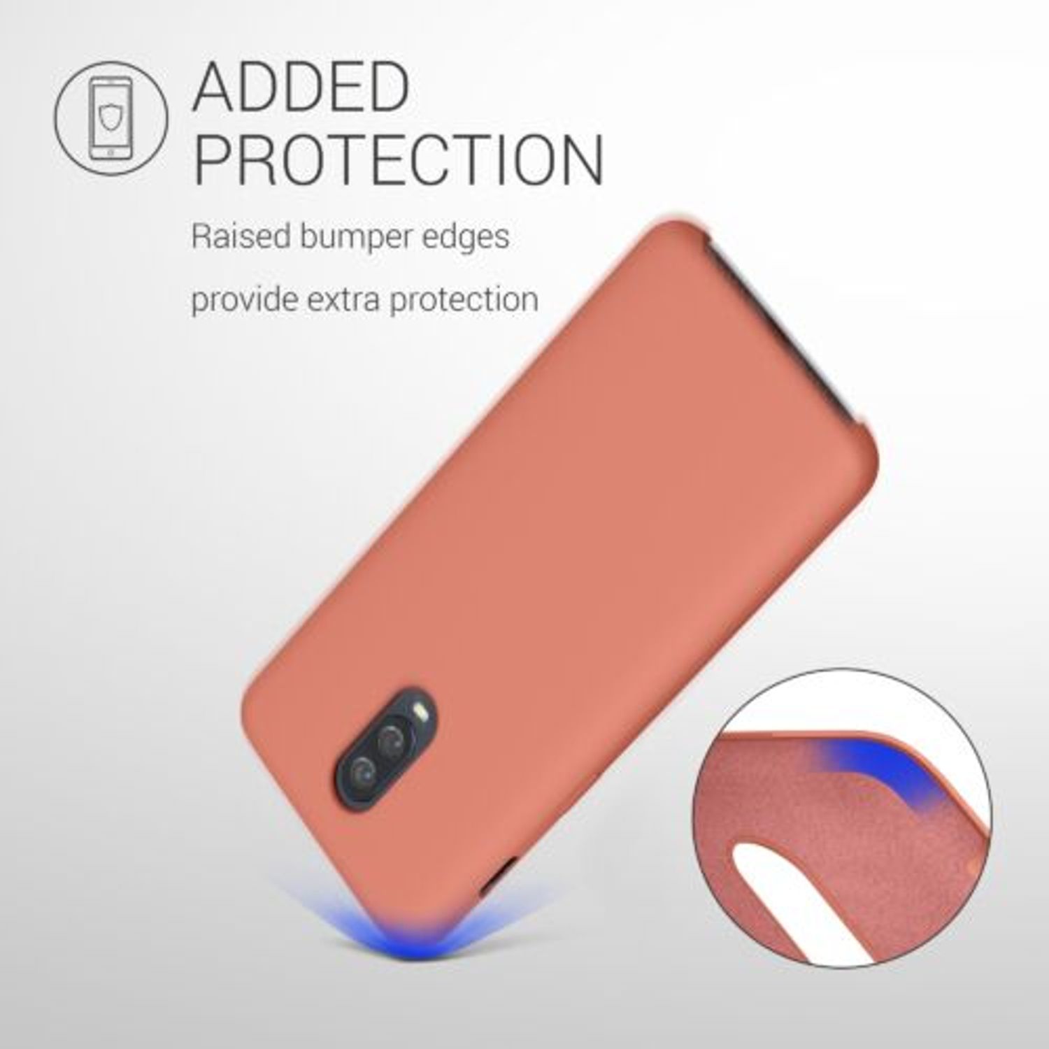 Husa pentru OnePlus 6T, Silicon, Roz, 46316.215 fotografia produsului View 6 L