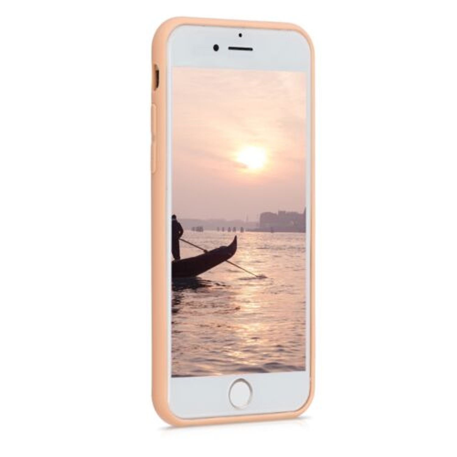Husa pentru Apple iPhone 6/iPhone 6s, Silicon, Rose Gold, 35176.138 fotografia produsului View 3 L