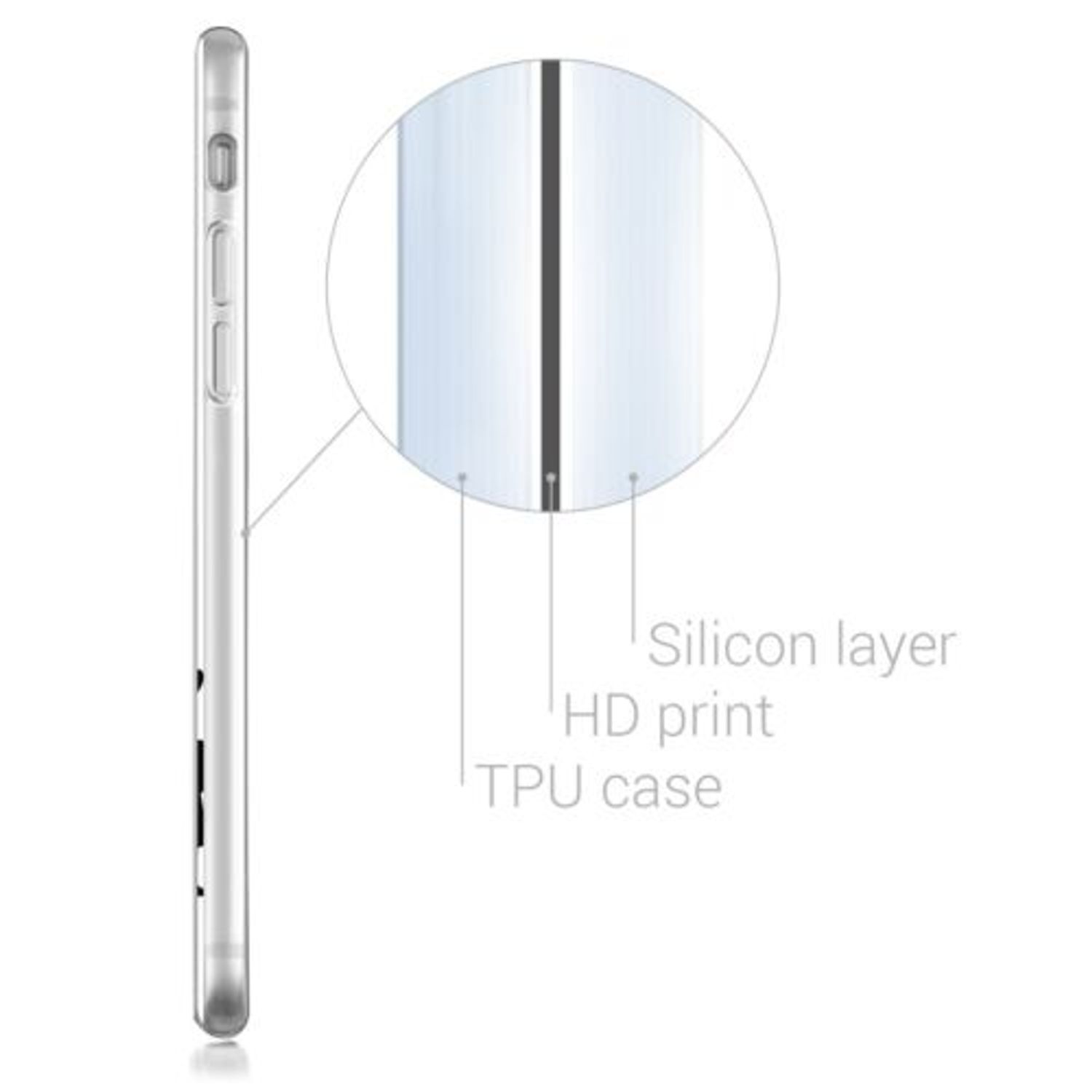 Husa pentru Apple iPhone 6/iPhone 6s, Silicon, Multicolor, 38296.06 fotografia produsului View 5 L