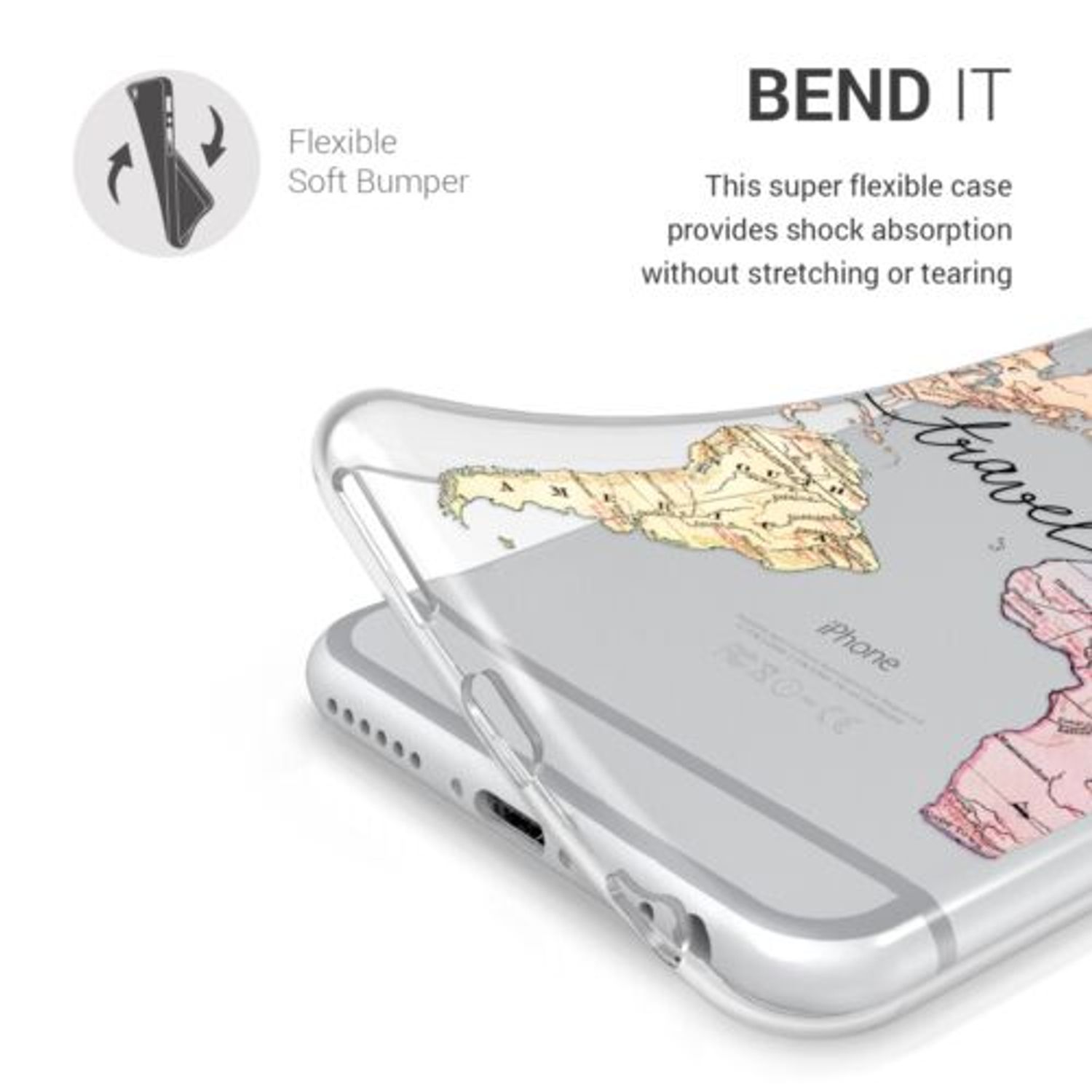 Husa pentru Apple iPhone 6/iPhone 6s, Silicon, Multicolor, 37850.15 fotografia produsului View 4 L