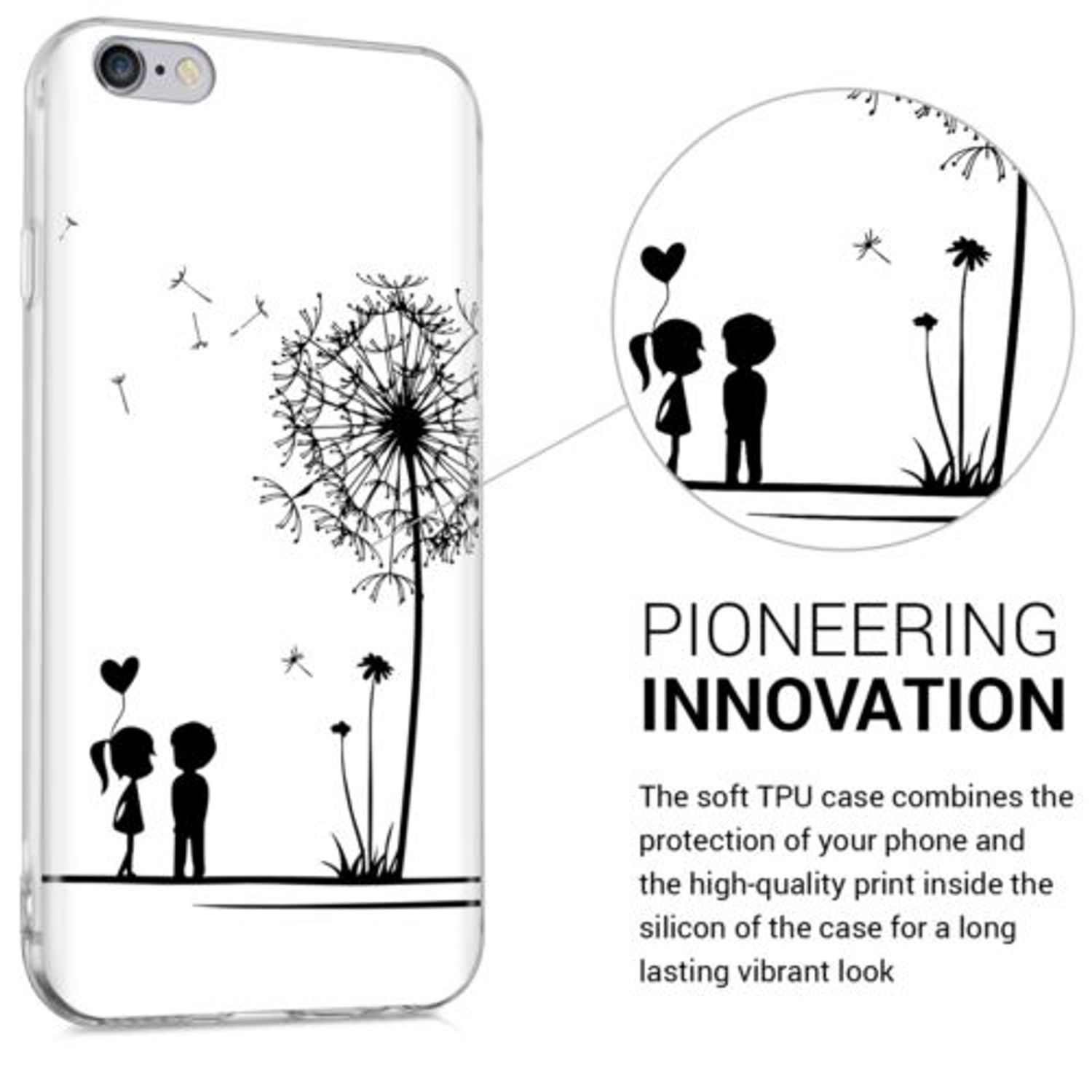 Husa pentru Apple iPhone 6/iPhone 6s, Silicon, Multicolor, 38296.06 fotografia produsului View 4 L