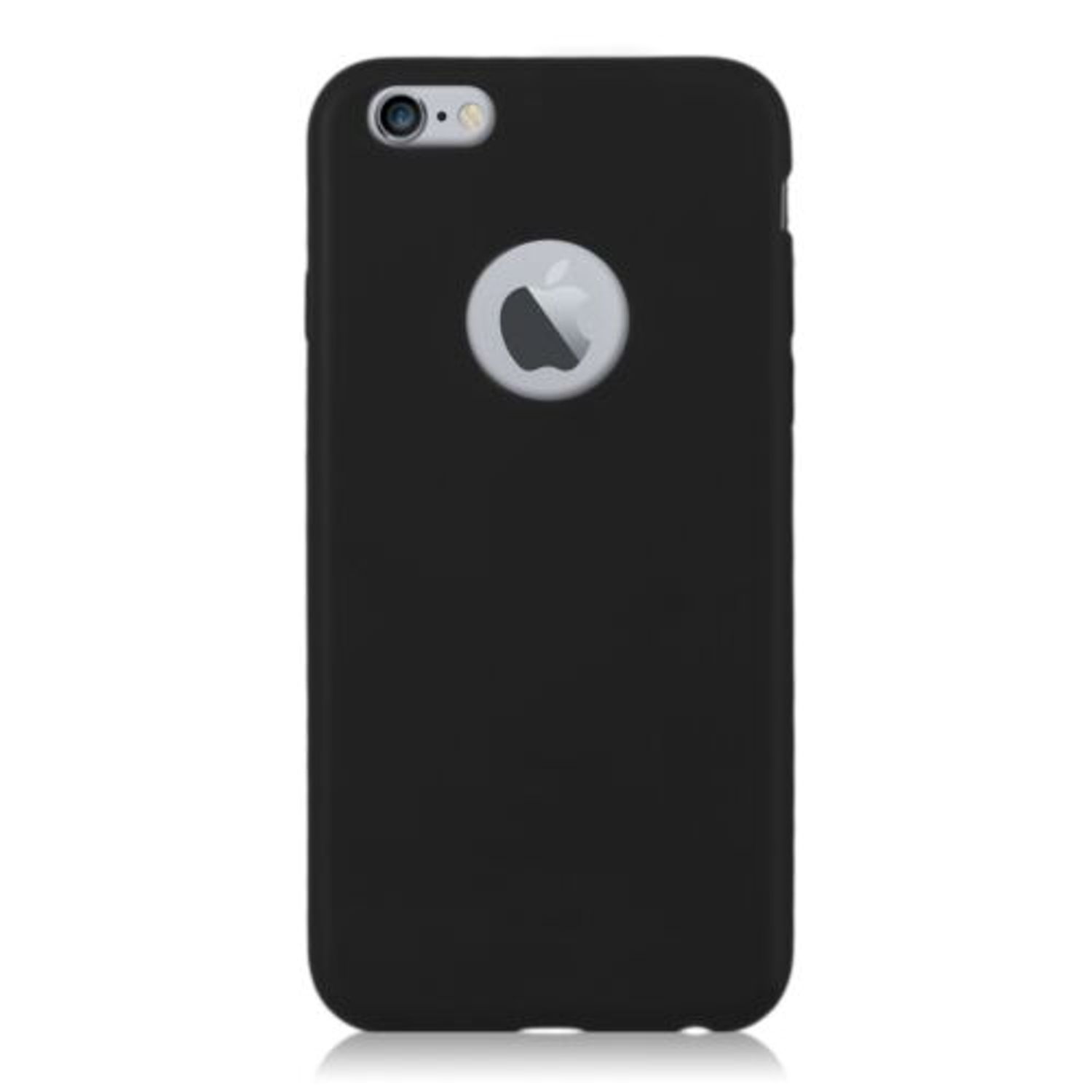 Husa pentru Apple iPhone 6/iPhone 6s, Silicon, Negru, 33100.01 fotografia produsului View 4 L