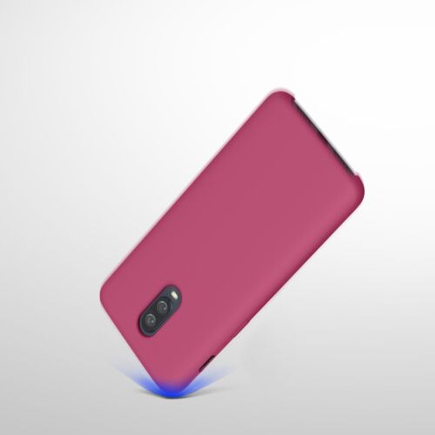 Husa pentru OnePlus 6T, Silicon, Roz, 46316.213 fotografia produsului View 4 L