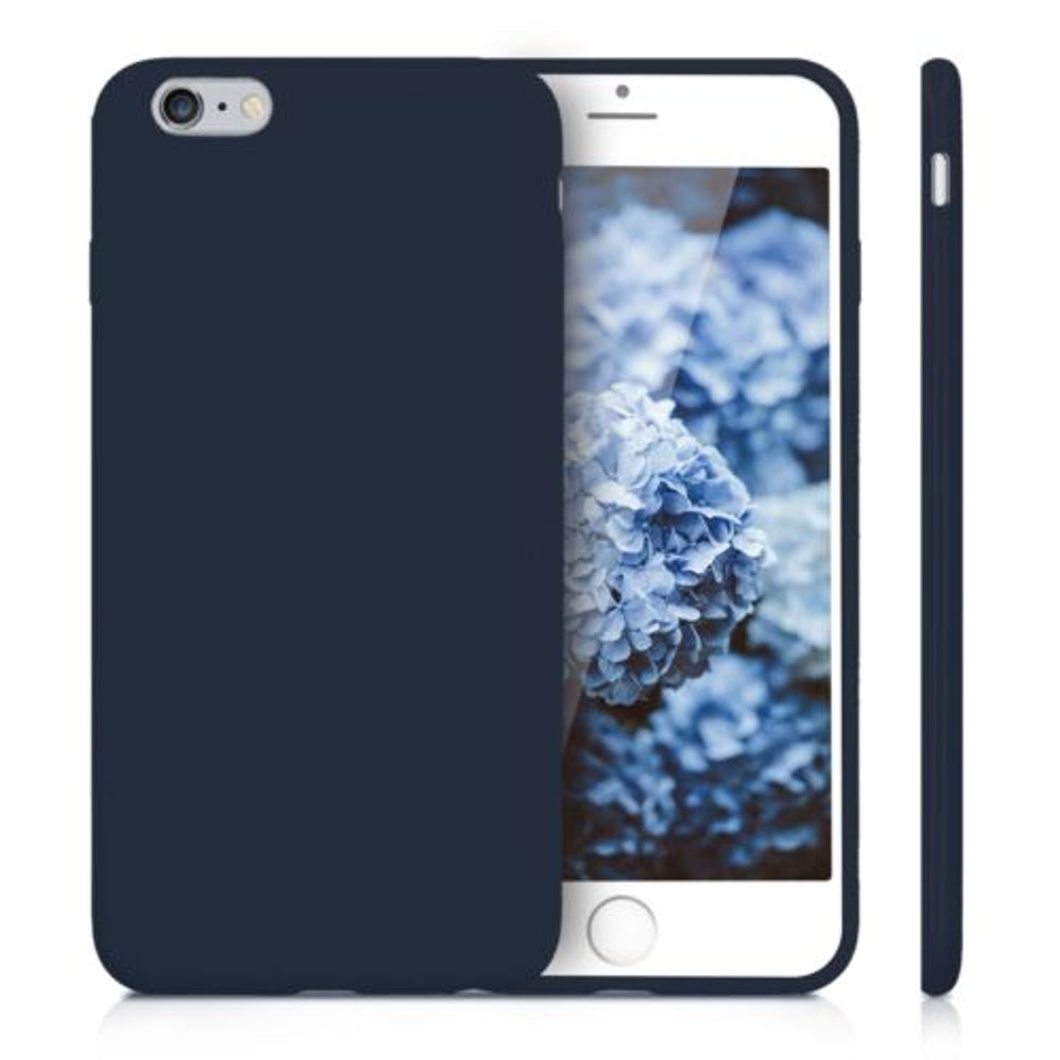Husa pentru Apple iPhone 6 Plus/iPhone 6s Plus, Silicon, Albastru, 37726.116 fotografia produsului View 2 L