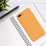 Husa pentru iPhone 8 Plus/iPhone 7 Plus, Silicon, Galben, 49981.217 fotografia produsului View 3 S