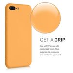 Husa pentru iPhone 8 Plus/iPhone 7 Plus, Silicon, Galben, 49981.217 fotografia produsului View 5 S