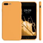 Husa pentru iPhone 8 Plus/iPhone 7 Plus, Silicon, Galben, 49981.217 fotografia produsului View 2 S