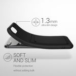 Husa pentru iPhone 8 Plus/iPhone 7 Plus, Silicon, Negru, 55118.01 fotografia produsului View 3 S