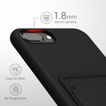 Husa pentru iPhone 8 Plus/iPhone 7 Plus, Silicon, Negru, 55118.01 fotografia produsului View 4 S