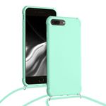 Husa pentru Apple iPhone 8 Plus/iPhone 7 Plus, Silicon, Verde, 49916.71 fotografia produsului View 5 S