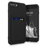 Husa pentru iPhone 8 Plus/iPhone 7 Plus, Silicon, Negru, 55118.01 fotografia produsului