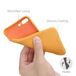 Husa pentru iPhone 8 Plus/iPhone 7 Plus, Silicon, Galben, 49981.217 fotografia produsului View 4 S