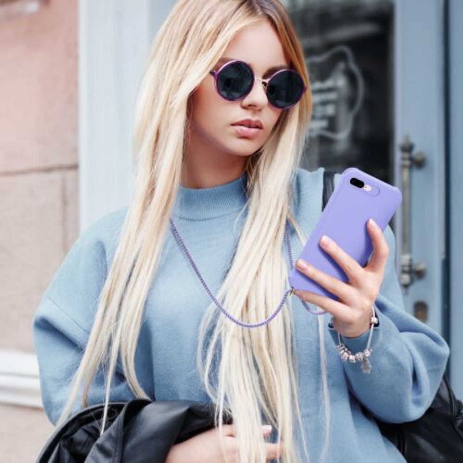 Husa pentru Apple iPhone 8 Plus/iPhone 7 Plus, Silicon, Verde, 49916.71 fotografia produsului View 3 L