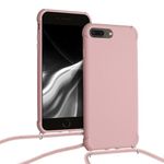 Husa pentru Apple iPhone 8 Plus/iPhone 7 Plus, Silicon, Roz, 49916.154 fotografia produsului View 5 S