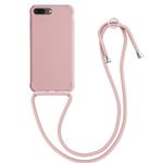 Husa pentru Apple iPhone 8 Plus/iPhone 7 Plus, Silicon, Roz, 49916.154 fotografia produsului