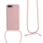 Husa pentru Apple iPhone 8 Plus/iPhone 7 Plus, Silicon, Roz, 49916.154 fotografia produsului View 2 S