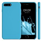 Husa pentru iPhone 8 Plus/iPhone 7 Plus, Silicon, Albastru, 40842.223 fotografia produsului View 2 S