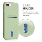 Husa pentru iPhone 8 Plus/iPhone 7 Plus, Silicon, Verde, 49102.172 fotografia produsului View 4 S