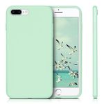Husa pentru Apple iPhone 8 Plus/iPhone 7 Plus, Silicon, Verde, 39499.71 fotografia produsului View 2 S