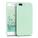 Husa pentru Apple iPhone 8 Plus/iPhone 7 Plus, Silicon, Verde, 39499.71 fotografia produsului