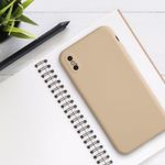 Husa pentru iPhone X/iPhone XS, Silicon, Crem, 49982.154 fotografia produsului View 3 S