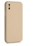 Husa pentru iPhone X/iPhone XS, Silicon, Crem, 49982.154 fotografia produsului View 9 S