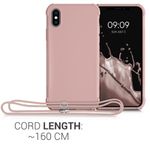 Husa pentru iPhone X/iPhone XS, Silicon, Roz, 49915.154 fotografia produsului View 2 S