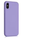 Husa pentru iPhone X/iPhone XS, Silicon, Mov, 49982.222 fotografia produsului View 9 S