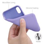 Husa pentru iPhone X/iPhone XS, Silicon, Mov, 49982.222 fotografia produsului View 4 S