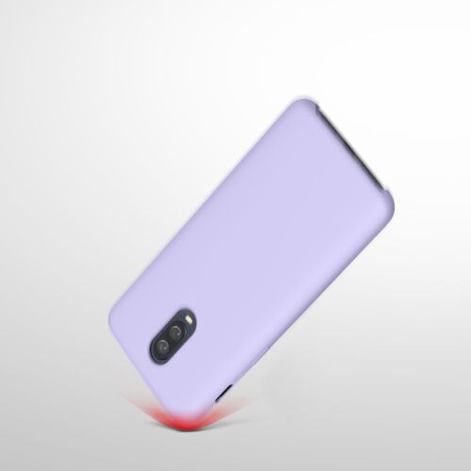 Husa pentru OnePlus 6T, Silicon, Mov, 46316.139 fotografia produsului View 9 L