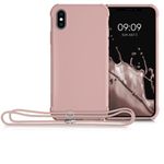 Husa pentru iPhone X/iPhone XS, Silicon, Roz, 49915.154 fotografia produsului View 6 S