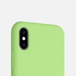 Husa pentru iPhone X/iPhone XS, Silicon, Verde, 46313.214 fotografia produsului View 8 S