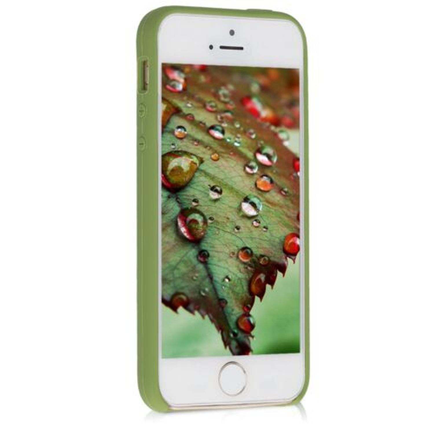 Husa pentru Apple iPhone 5/iPhone 5s/iPhone SE, Silicon, Verde, 42766.148 fotografia produsului View 3 L