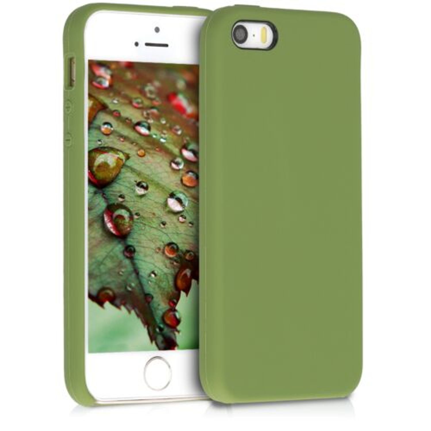 Husa pentru Apple iPhone 5/iPhone 5s/iPhone SE, Silicon, Verde, 42766.148 fotografia produsului