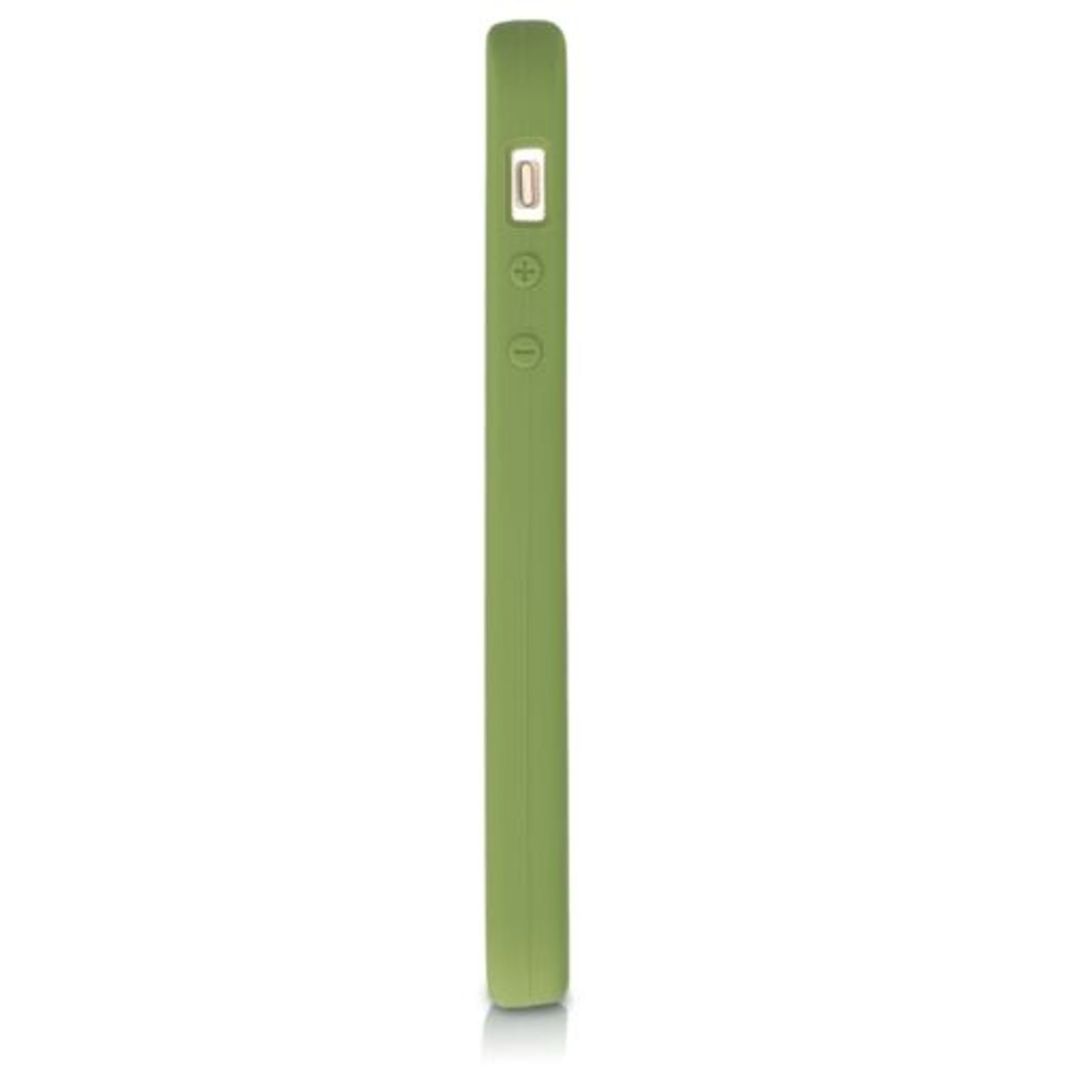 Husa pentru Apple iPhone 5/iPhone 5s/iPhone SE, Silicon, Verde, 42766.148 fotografia produsului View 5 L