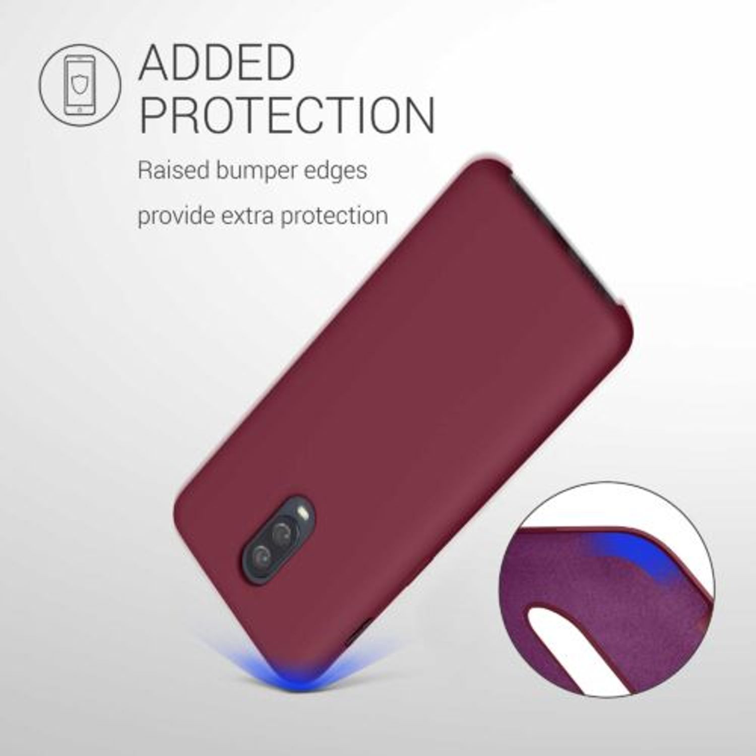 Husa pentru OnePlus 6T, Silicon, Violet, 46316.209 fotografia produsului View 7 L