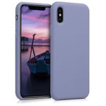 Husa pentru Apple iPhone X/iPhone XS, Silicon, Mov, 46313.130 fotografia produsului
