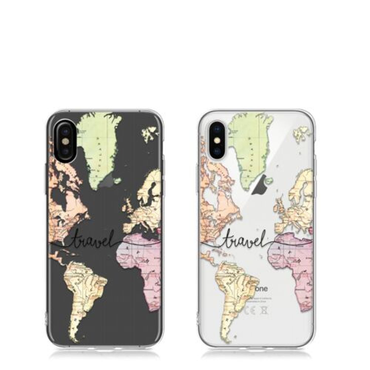 Husa pentru Apple iPhone X/iPhone XS, Silicon, Multicolor, 42493.08 fotografia produsului View 9 L